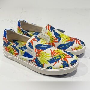 OluKai Lae'ahi Pa'i Sneakers Men Size 9.5 Tropical Slip On Hawaii Resort New